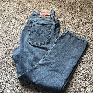 Levi's Women's Ankle & Cropped Jeans - Dark Blue